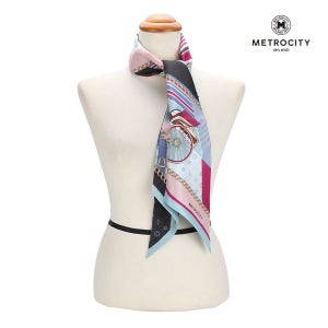 [롯데백화점] 메트로시티 갤로페 실크 미니 스카프 MSFS-5008 LE1220394228
