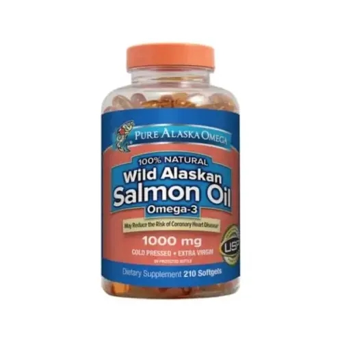 <b>퓨어 알래스카 오메가</b> 와일드 알래스칸 살몬 오일 1000mg 210정 2팩 Pure Alaska Omega Wild Alaskan Salmo