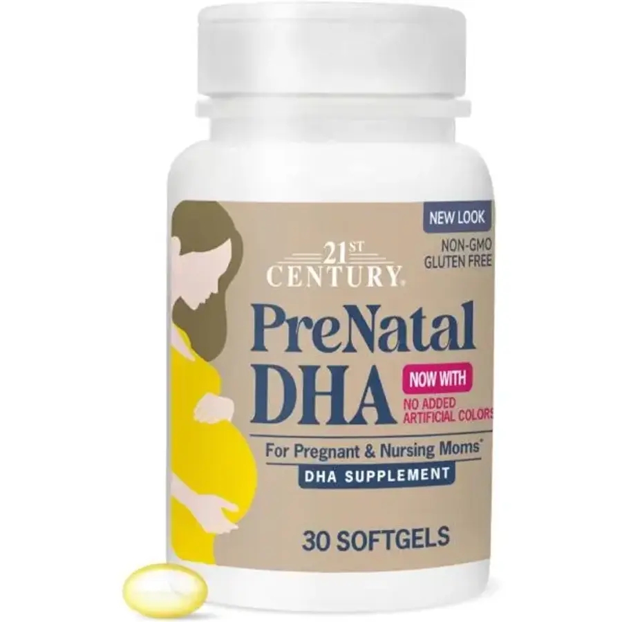 21센츄리 <b>프리네이탈 DHA</b> 30정 PreNatal Softgels 30 Count 3869326