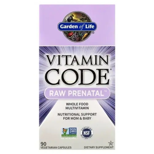가든 오브 라이프, 비타민 코드, <b>RAW 프리네이탈</b>, 베지 캡슐 90정