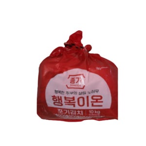 종가 행복이온 포기김치 10kg 125968