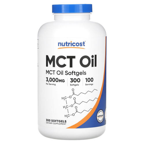뉴트리코스트 <b>MCT오일 1000mg</b> 300정