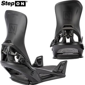 나이트로 남성용 스텝온 바인딩 25/26 NITRO STEP ON - BLACK