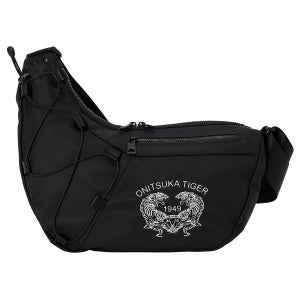 오니츠카타이거 MESSENGER BAG BLACK/WHITE