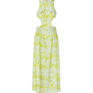 오니츠카타이거 WS PRINTED DRESS LIGHT YELLOW