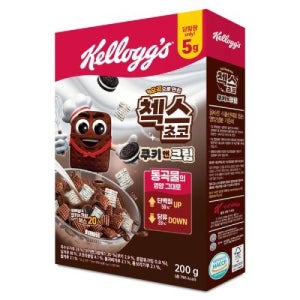 켈로그 첵스초코 쿠키앤크림 200G