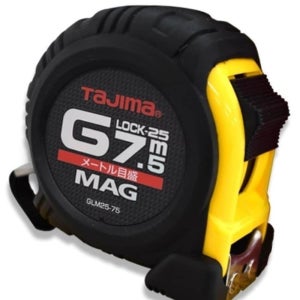 작업용 자석 줄자 7.5M 리모델링 작업 필수 측정 도구 측정 거리 수치 목수연장 금속