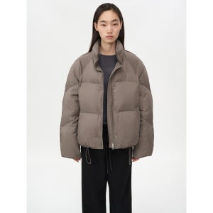 인사일런스우먼 글로시 구스 다운 자켓 Mocha