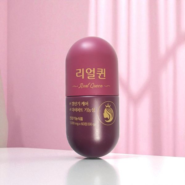 <b>지알앤</b> <b>GRN</b> 리얼퀸 갱년기케어 녹차카테킨 1개 60정 507212