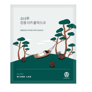 라운드랩 소나무 진정 시카 겔 마스크 (5매)