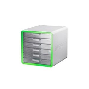 멀티 수납 캐비넷 6단 그린색 개인정리함 작은 사무실 수납장 마이룸 멀티