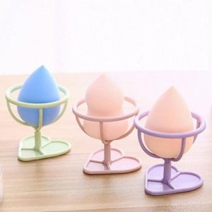 귀여운 똥 퍼프 받침