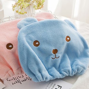 극세사 헤어 드라이 타월 머리 수건 헤어드라이타올 머리말리기 헤어수건 헤어타월