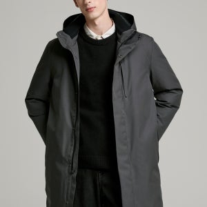 [DKNY] 아이디얼 롱 다운 파카 / DM2EBQOT973M_DG