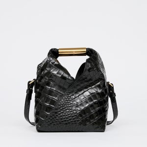 MM6 블랙 재패니즈 스몰 백 SB6WD0042P8650T8013