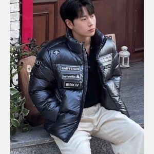 [데상트] 스위스 스키 스탠드넥 다운 자켓 SQ423SDJO2