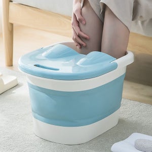 접이식 족욕기 족욕통 습식족욕기 각탕기 발찜질기 족탕기 발족욕기 발마사지 풋케어 다리찜질기