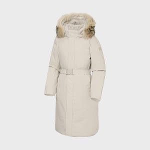 [다이나핏] TIRGRESS (티그리스) 여성 롱다운_Beige YWW25536E2