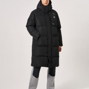 [스파이더] 공용 롱 다운 자켓 SOKWCNDJ201MBLK