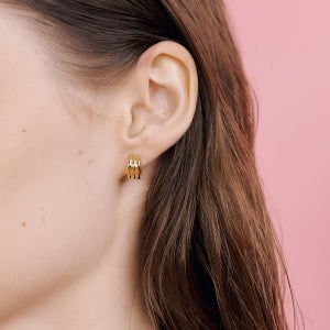 [마티아스] Triple Earring (Gold)