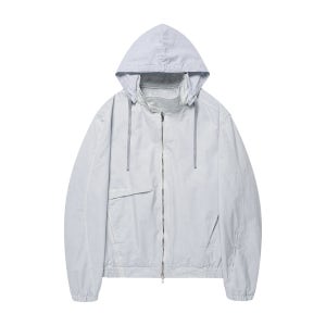 시미트리컬 소사이어티 사이드 턱 자켓 라이트 그레이 SAUBJACK161