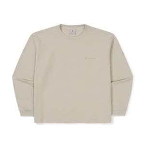스노우피크 베이직 로고 긴팔 티셔츠 BB S24FMFTL10 BEG