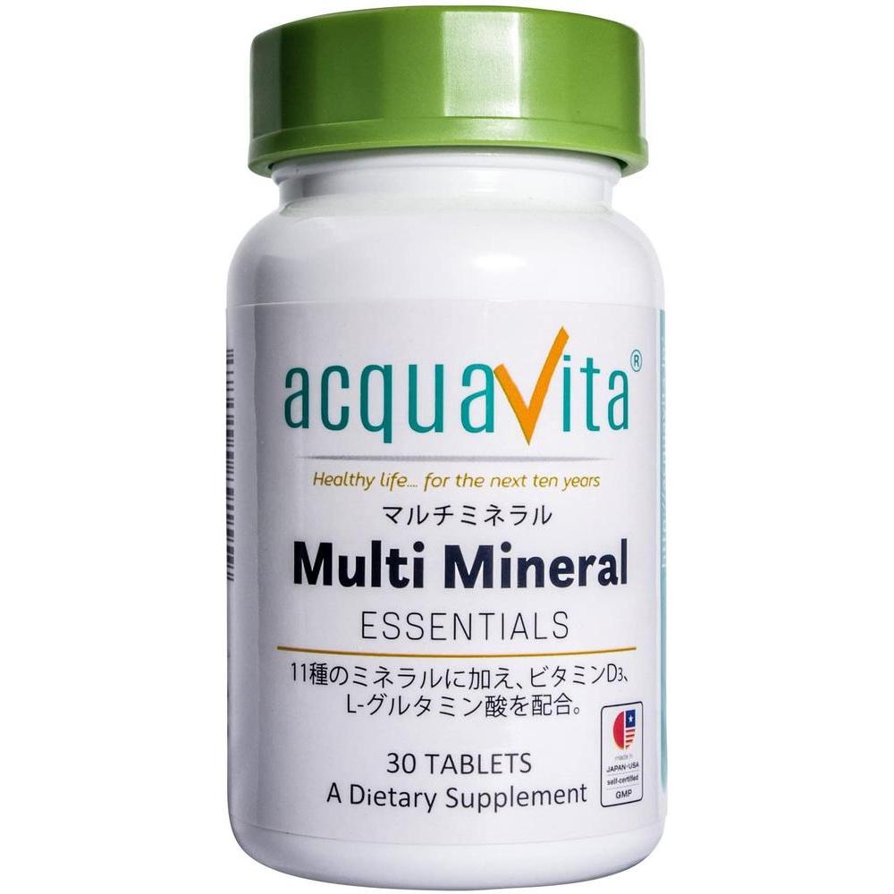 Aqua Vita 일본직구 워터 vita 멀티미네럴 EssentialS 30정  사이즈  1개