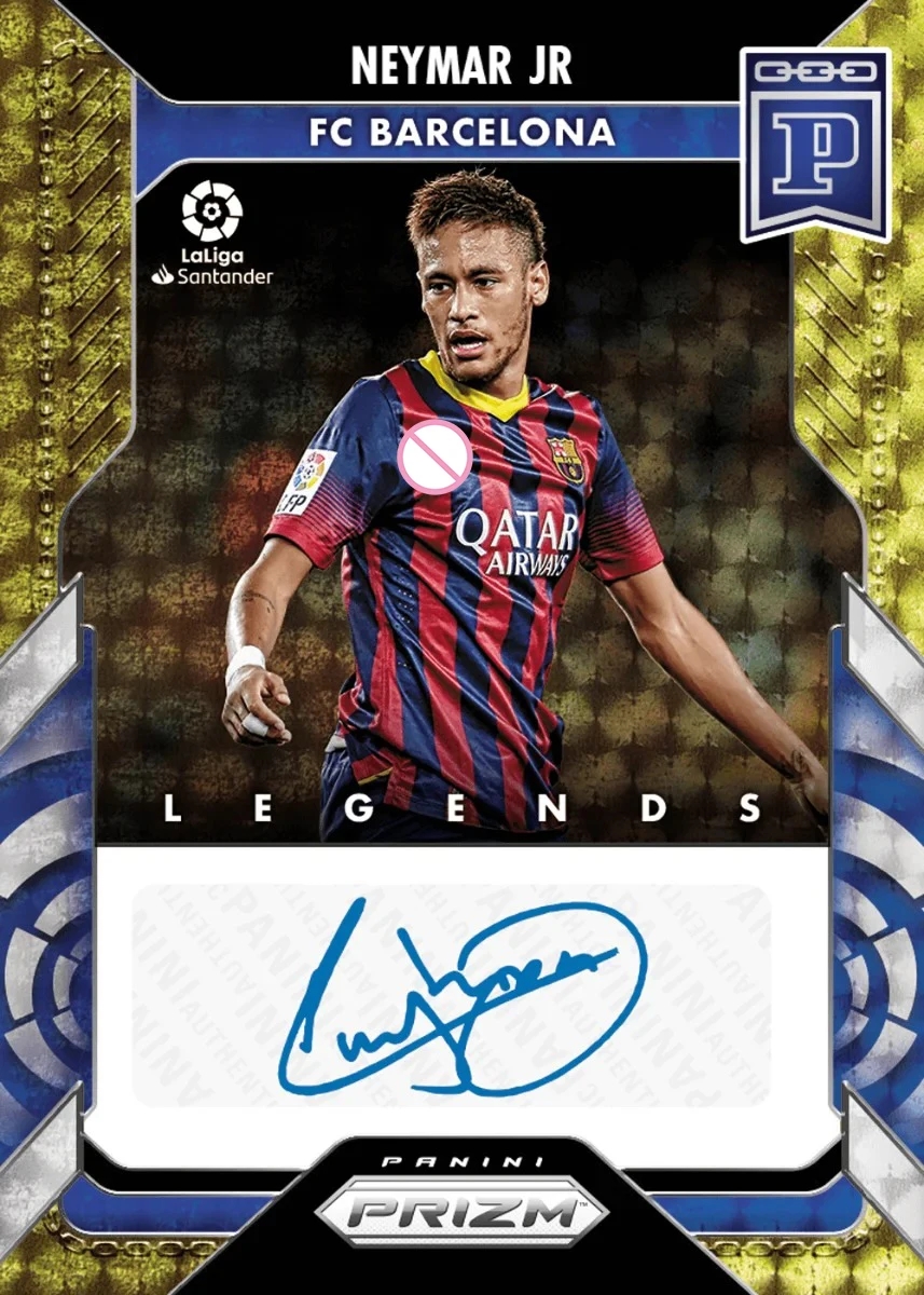 PANINI 9PCS 축구 스타 카드 수제 DIEGO MARADONA NEYMAR JR FABIO CANNAVARO RAUL 서명 Collectible Cards  08 3