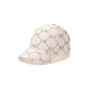 MLB M 모자 GQC 3ACPM044N-50CRD 다이아 모노그램 자카드 스트럭쳐 볼캡