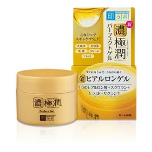 하다라보 로토제약 고쿠쥰 퍼펙트 젤 크림 100g 3개 세트 올인원 수분크림