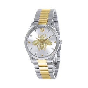 구찌 [구찌] YA1264131 G타임리스 남녀공용 메탈 쿼츠 38mm