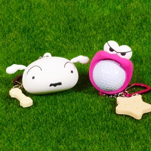 [스토리너스] 짱구 골프공 파우치 골프볼 케이스 골프 볼주머니