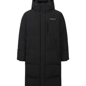 [디스커버리 공식몰] 남성 반슬리 다운 롱패딩 (블랙) DMDJ8E056-BKS [돕바,벤치파카,코트,겨울]