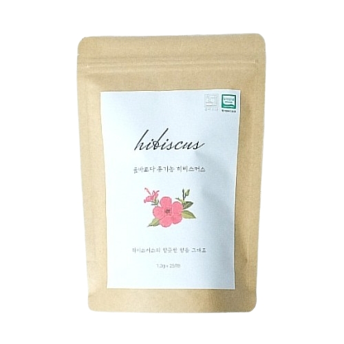 올바르다 유기농 <b>히비스커스</b> 1.2g x 25개입, 1개