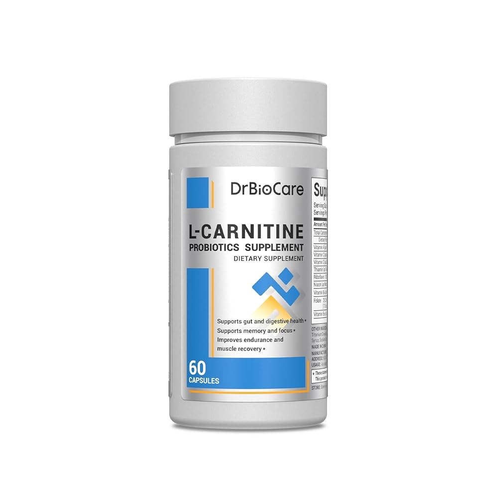 닥터바이오<b>케어</b> L-카르니틴 프로바이오틱스 보충제 L-카르니틴 프로바이오틱스 <b>그린</b> 커피 파우더 예라 메이트 추출물 가르시니아 캄보기아 비타민 B 복합체 A C 60 캡슐  Unfla