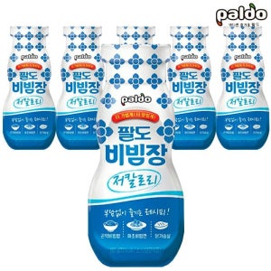 팔도 비빔장 저칼로리 소스 185g x 6개