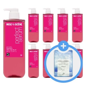 미쟝센 퍼펙트 스타일링 세럼 샴푸 680ml x9개 + 사은 마스크팩 x20개