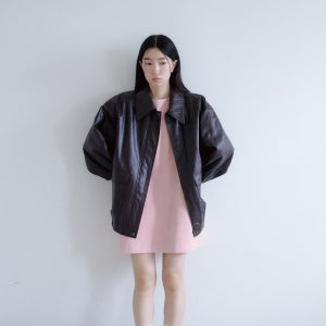 [비코멜리]  ORA Corduroy Mini Dress_pink