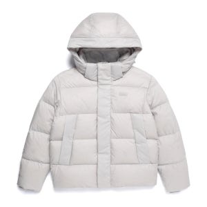 내셔널지오그래픽 N254UDW250 오베론 PERTEX 후드 구스다운 점퍼 L/GREY