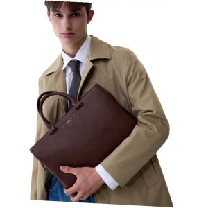 닥스 DAKS MEN’S ACCESSORIES 투톤 프리미엄 소가죽 서류가방 (13인치노트북수납) DBBA5F280W3 490466