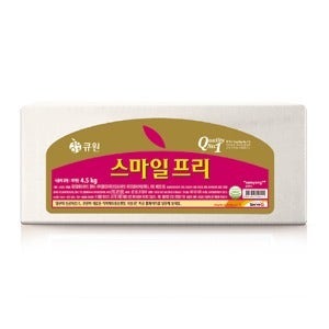 큐원 스마일 프리 마가린 4.5kg