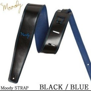 Moody 2.5 Black/Blue Leather Std