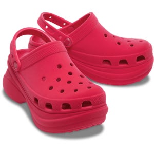 [크록스 공식몰] 베이 벨벳 클로그 디지털 라즈베리 211919-7AQ