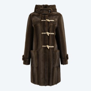 [넘버투애니원][N21]에코 퍼 더플 코트(N2CAW25003BRX)