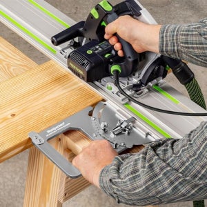 우드패커스 트랙 스퀘어 가이드레일 각도 지그 플런지쏘 원형톱