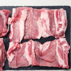 두툼한 살코기에 육질이 쫀득한 한돈 박포갈비 500g