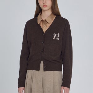 [잇미샤] 브이넥 엄브로이더리 가디건 [ITPAKCD400]