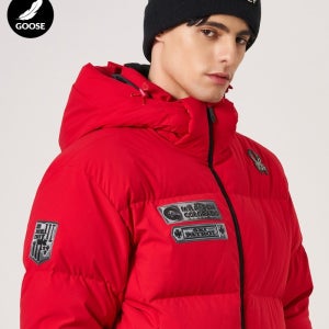 남성 패트롤 헤비 구스 다운 자켓,SPKWCNDJ305MRED