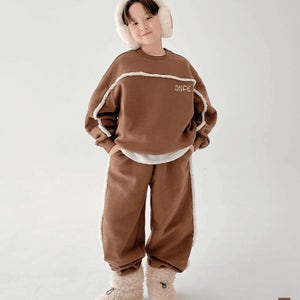 [MADE] [기모] 어그 치트키 상하세트, 남자아이 아동복 유아 의류 어린이 키즈 주니어 초등 남아옷 쇼핑몰 베리클로젯