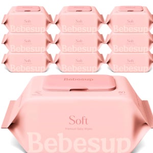 베베숲 소프트 아기물티슈 80매 x 10팩